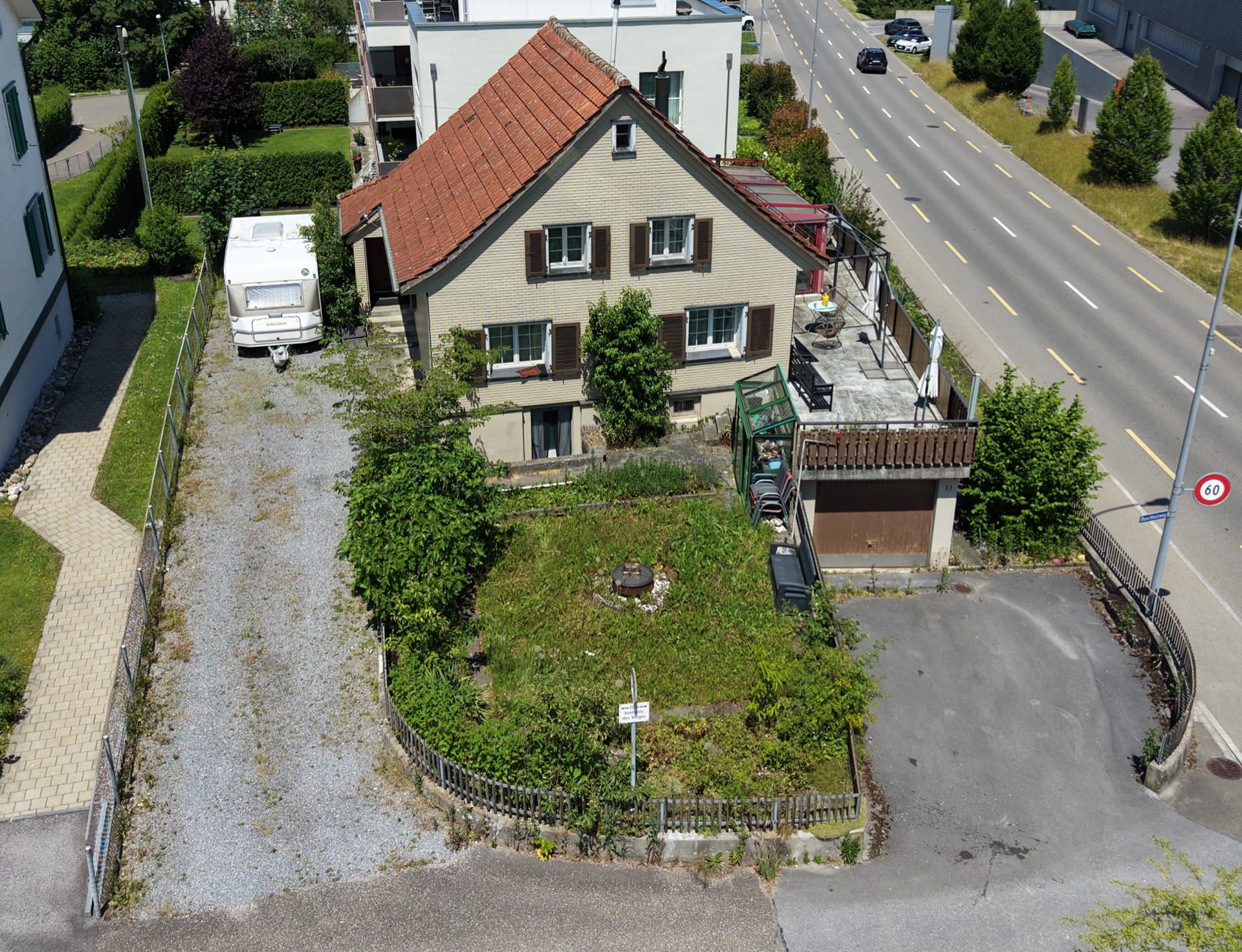 Seltenes, freistehendes Einfamilienhaus im Zentrum von Wittenbach