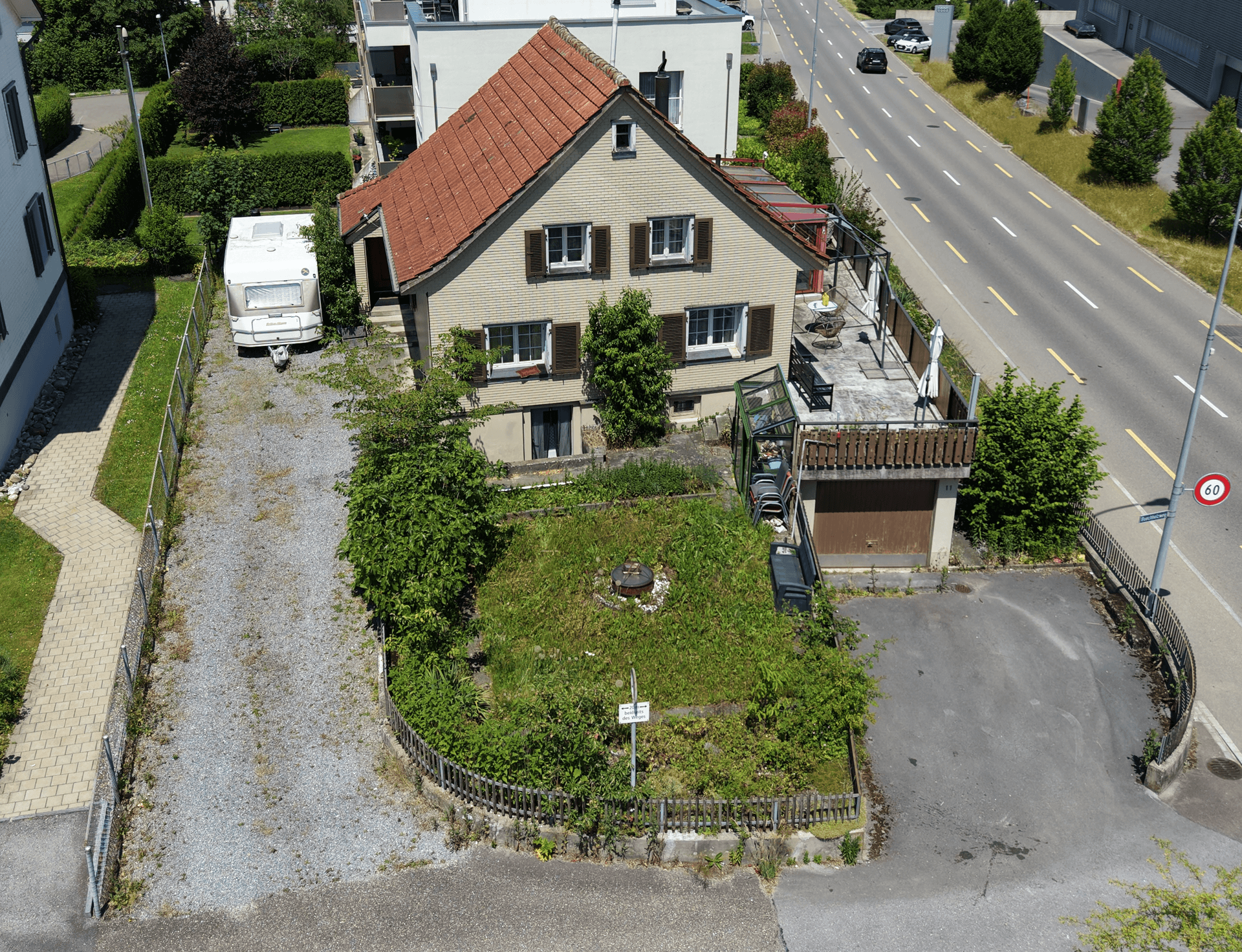 Seltenes, freistehendes Einfamilienhaus im Zentrum von Wittenbach