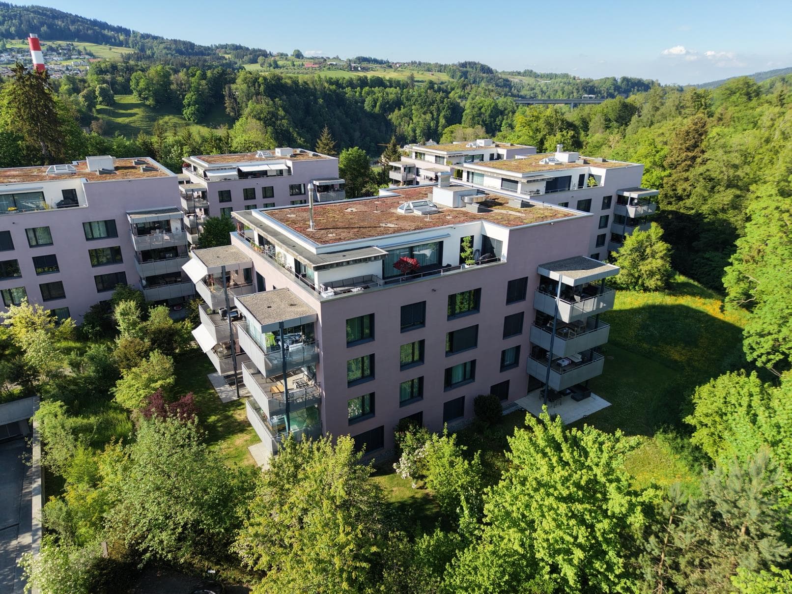 4½ Zimmer Attikawohnung über den Dächern von St. Gallen